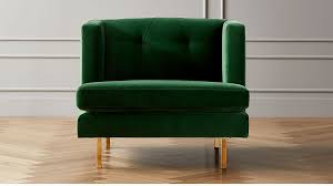 avec emerald green chair with brass legs deco chairs green chair furniture