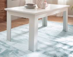 Tisch 140x80cm, hochglanz weiß, mit eichenabsatz. Esstisch Baxter In Weiss 160 200 Cm