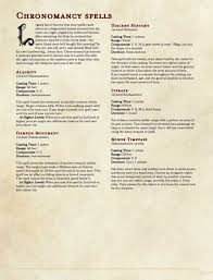 We would like to show you a description here but the site won't allow us. It S About Time Spells For The Beginning Chronomancer Spelling Dungeons And Dragons Rules Dungeons And Dragons Game