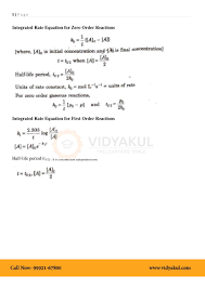Chemical Kinetics Class 12 Notes Vidyakul Chemical Kinetics Chemistry Notes Chemical