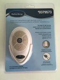 You can also purchase remote control receiver kits to upgrade your. Harbor Breeze Universal Ceiling Fan Light Remote Control Buy Online In Botswana At Botswana Desertcart Com Productid 16542669
