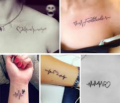 Currently, many girls appreciate the need of a nice tattoo. 50 Absolutely Cute Small Tattoos For Girls And Their Meanings Small Girl Tattoos Heartbeat Tattoo Cute Small Tattoos