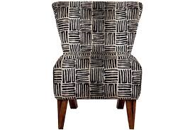 Create an inviting atmosphere with new living room chairs. Buoyant George Tobago Black Fabric Accent Chair Furnitureinstore