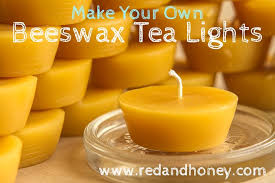 Homemade Beeswax Tea Light Candles Easy Diy Tea Lights Diy Candles Beeswax Candles
