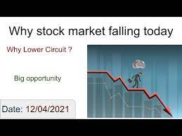 Nobody knows whether or not the stock markets will fall drastically this year, or any year for that matter. Why Stock Market Falling Today For 12 April 2021 What Will Be Your Strategy In Market Fall Youtube
