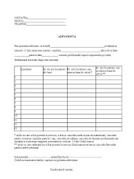 Consiliul uniunii naţionale a barourilor din românia (în continuare u.n.b.r.), întrunit în şedinţa din 09 decembrie 2017, adoptă prezenta Adeverinta 2 Angajator