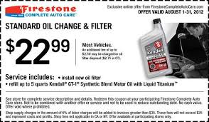 22 99 Standard Oil Change And Filter In Store Printable Firestone Coupon Printable Coupons Free Printable Coupons Sample Coupons