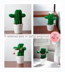 A crochet cactus has all of the beauty of the natural plant but it's soft and cozy. Como Hacer Un Amigurumi Cactus Amigurumi