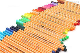 Stabilo boss pastel colors fineliners review. Stabilo Point 88 Fineliner Marker Pen 0 4 Mm 47 Color Bundle Jetpens