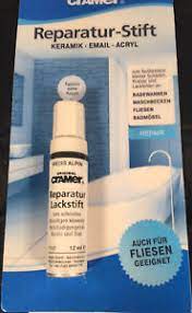 Kräftig schütteln und senkrecht öffnen. Cramer Reparatur Stift Lackstift Fur Acryl Keramik Email In Weiss Alpin Ebay