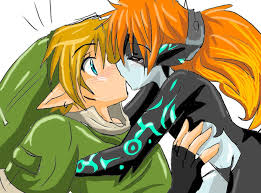 Link And Midna Kiss By Angelofhapiness3 On Deviantart Legend Of Zelda Midna Link And Midna Zelda Twilight Princess