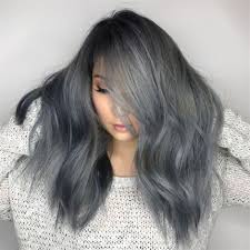 When you're lightening black hair, it's incredibly important to take your time so that you can help maintain your hair's integrity. Slate Gray Metallic Behindthechair Com