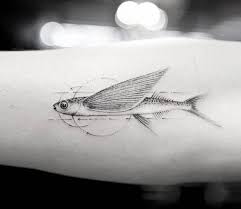 Flying Fish Tattoo By Mr K Tattoo Post 17724 Circle Tattoos Tattoos K Tattoo