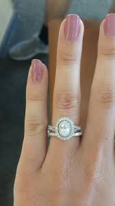 Neil Lane Dimond Oval Engagement Rings Wedding Band Double Halo Engagement Rings Oval Diamond Engagement Rings 14k Engagement Ring