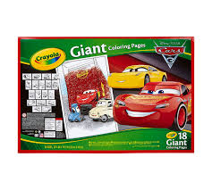 Favorite supplies for coloring pages. Crayola Giant Coloring Pages Cars 3 Oversized Coloring Pages Art Activity Crayola