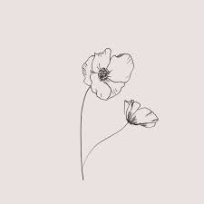 30 Ways To Draw Flowers Poppy Drawing Poppy Flower Drawing Poppies Tattoo