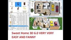 The home and interior design program offers more than 50 different pieces of furniture, ranging from beds to lamps and desk table. Sweet Home 3d 6 0 Very Very Easy And Funny Youtube