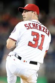 Share the best gifs now >>>. Max Scherzer Of The Washington Nationals Pitches Against The Cleveland Indians Washington Nationals Baseball Nats Baseball Nationals Baseball