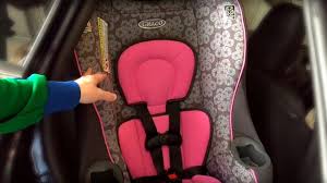 How To Prepare Your Carseat For Installation For The Graco Myride 65 Convertible Carseat Youtube