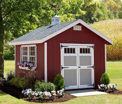 Amish Made Homestead Storage Shed Kit Building A Shed Outdoor Garden Sheds Backyard Sheds