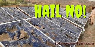 Image result for how to protect solar panels from golf balls