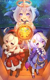 Well i'd much rather see qiqi, klee, and yaoyao. Qiqi Klee Genshin Impact Wallpapers Wallpaper Cave