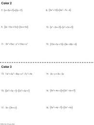 These worksheets focus on the topics typically covered in algebra i. Add And Subtract Polynomials Coloring Worksheet By Mrs E Teaches Math