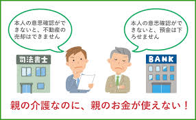 知らないと大変 親が認知症になると預金が下ろせない いいじま司法書士事務所