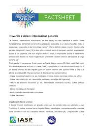 Pdf Prevenire Il Dolore Prevention Of Pain Traduzione Italiana Ufficiale Global And European Against Pain Iasp Efic Gyap Eyap 2020