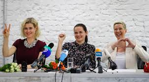 The brave belarusian woman knows exactly what difficulties can occur in her life. 3 Belarusian Women Teamed Up To Fight Strongman Lukashenko Daily Sabah