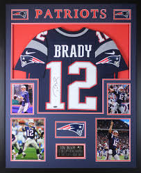 We have large selection of patriots jerseys of all your favorite players in men's, women's, and kids' sizes. Tom Brady Autographed And Framed Navy New England Patriots Jersey