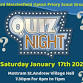 Quiz Night 17th January 2026 - Village Hall, Mottram St Andrew, Hall, Wilmslow Old Rd, Mottram St Andrew Event Image