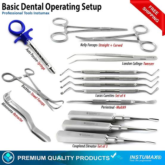 14 PCS BASIC DENTAL OPERATING INSTRUMENTS ORAL SURGERY TOOTH EXTRACTION SET KIT | eBay