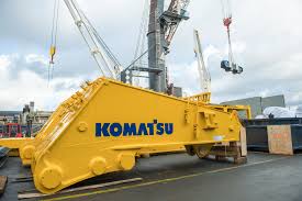 #komatsu is a leading manufacturer & distributor of #construction, #mining and #utility equipment. First Komatsu Pc7000 11 Shipped To Barrick Veladero Mine In Argentina International Mining