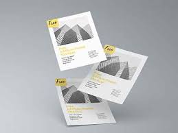 Get this free clean flyer mockup set now. Best Free Flyer Mockups