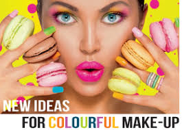 new ideas for colourful make up cossma