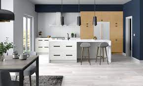 Now its a bout half of the doors have the plastic face popping off the base. Modern European Style Kitchen Cabinets Kitchen Craft