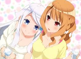 Anime 5678x4095 Anime Anime Girls Imouto Sae Ireba Ii Kani Nayuta Shirakawa Miyako Long Hair White Hair Smiling Blue Eyes Red Ey Anime Kawaii Anime 2017 Anime