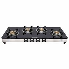 A stove is a device in which fuel is burned to heat either the space in which the stove is situated, or items placed on the heated stove or inside it in an oven. 4 Burner Gas Stoves For Big Families Business Insider India
