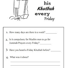 Lord's prayer worksheets for kids anagrams. Grade 1 Islamic Worksheets For Children Grade 1 Jummah Prayer Grade