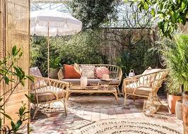 rotan tuinset thuisdecoratie tuin riet buitendecoraties