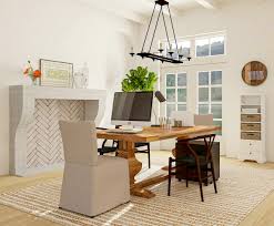 Your home office desk should fit your work style. Dining Room Office Design Turn Your Dining Room Into A Workspace