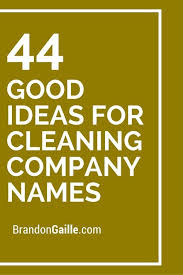 401 Good Ideas For Cleaning Company Names Cleaning Company Names Cleaning Service Names Cleaning Services Company
