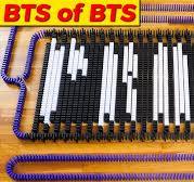 BTS in DOMINOES! (Buildup Part 2) #BTSinDominoes