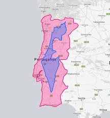 Bruno fernandes (portugal) right footed shot from the centre of the box to the bottom left corner. You Can Fit The Entirety Of Israel Into Portugal And Still Be Able To Drive Around It Mapporn