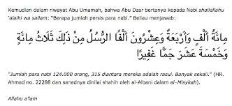 Luth termasuk salah satu nabi dan rasul dalam islam. Berdasarkan Hadist Riwayat Imam Ahmad Dan Abuzar Jumlah Nabi Dan Rasul Adalah Brainly Co Id