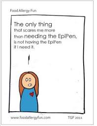 I M Still Working On Making Sure I Have Mine With Me At All Times Food Allergies Allergies Funny Food Allergies Humor