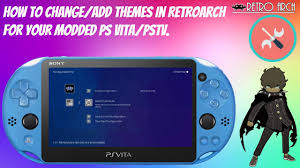 How To Change/Add Themes In RetroArch For Your Modded PS Vita/PSTV! # RetroArch #HENkaku #PSVita - YouTube