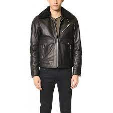 James Dean Removable Collar Leather Jacket Black Jackets Minimalist Fashion Men Classic Capsule Wardrobe Leather Jacket