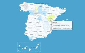España se encuentra en el suroeste de europa. Como Anadir Un Mapa Interactivo De Espana A Tu Web Wordpress Blog Wp